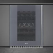 Холодильный шкаф для вина встраиваемый Smeg CVI321X3