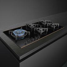 Газовая варочная панель Smeg PV695LCNR