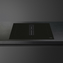 Индукционная варочная панель со встроенной вытяжкой Smeg HOBD472D2